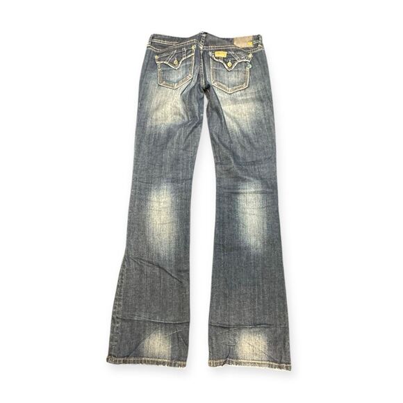MEK DNM Women’s Blue Naxos Bootcut Jeans Size 28 - Picture 2 of 5